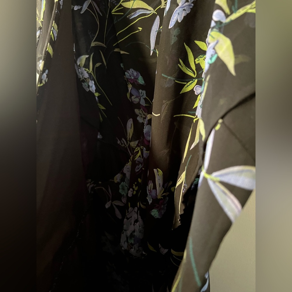 ASOS Floral Wrap Dress - Picture 4 of 8